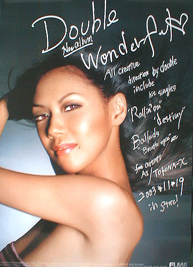 DOUBLE 「Wonderful」のポスター