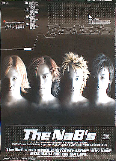 The NaB’s  「STORMY LOVE／君といた地球」のポスター