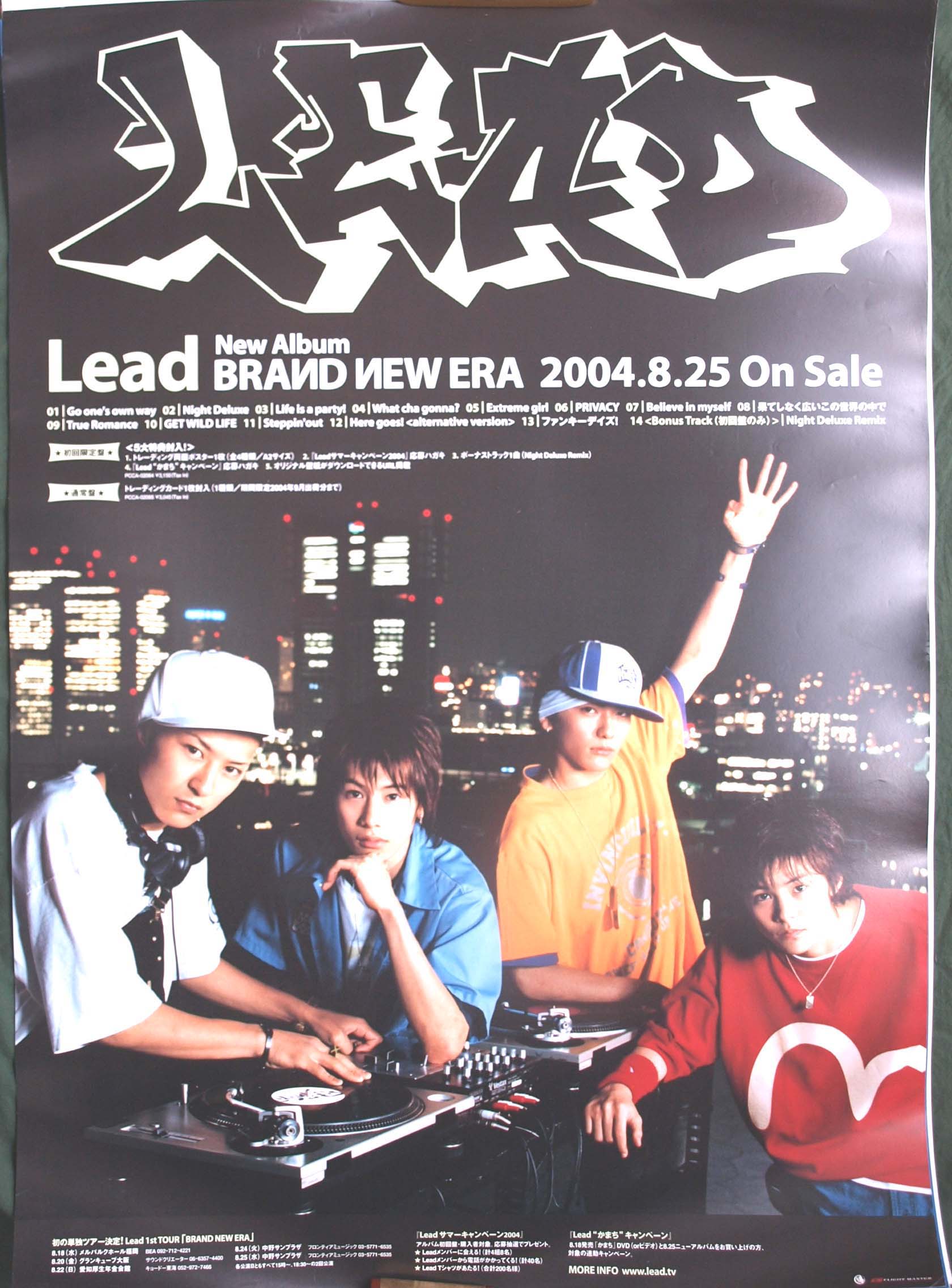 Lead 「BRAND NEW ERA」のポスター