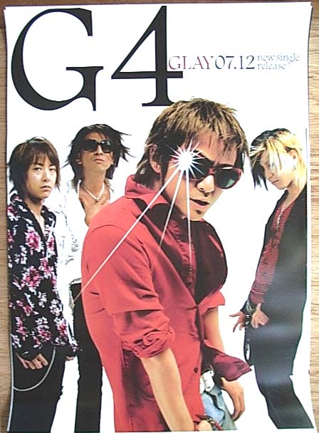 GLAY 「G4」のポスター