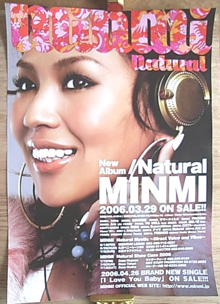 MINMI 「Natural」のポスター