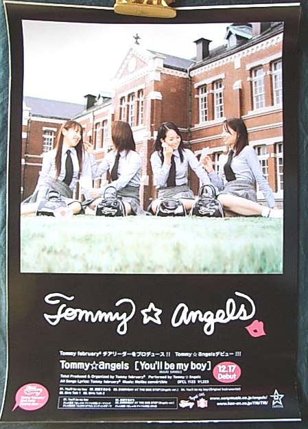 Tommy angels 「You'll be my boy」のポスター