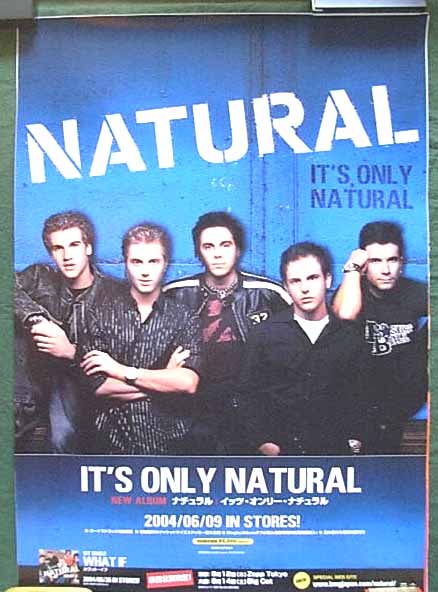 Natural （ナチュラル） 「It's Only Natural」のポスター