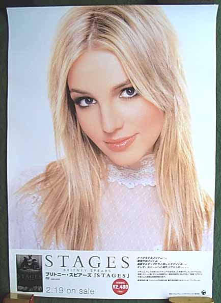 ブリトニー・スピアーズ 「STAGES」のポスター